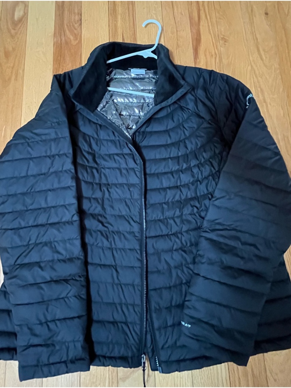 Columbia Black Quilted Puffer Jacket